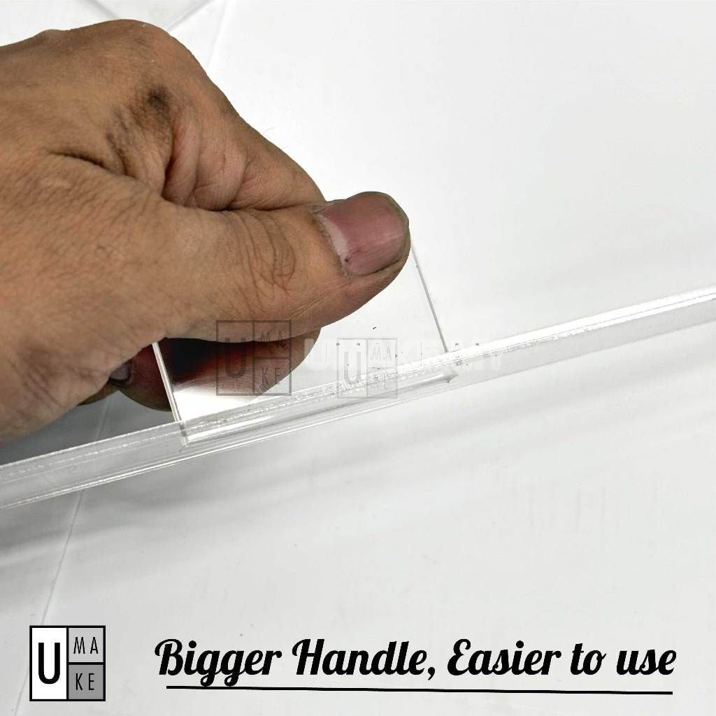 Acrylic Kuih Cutting Ruler Set