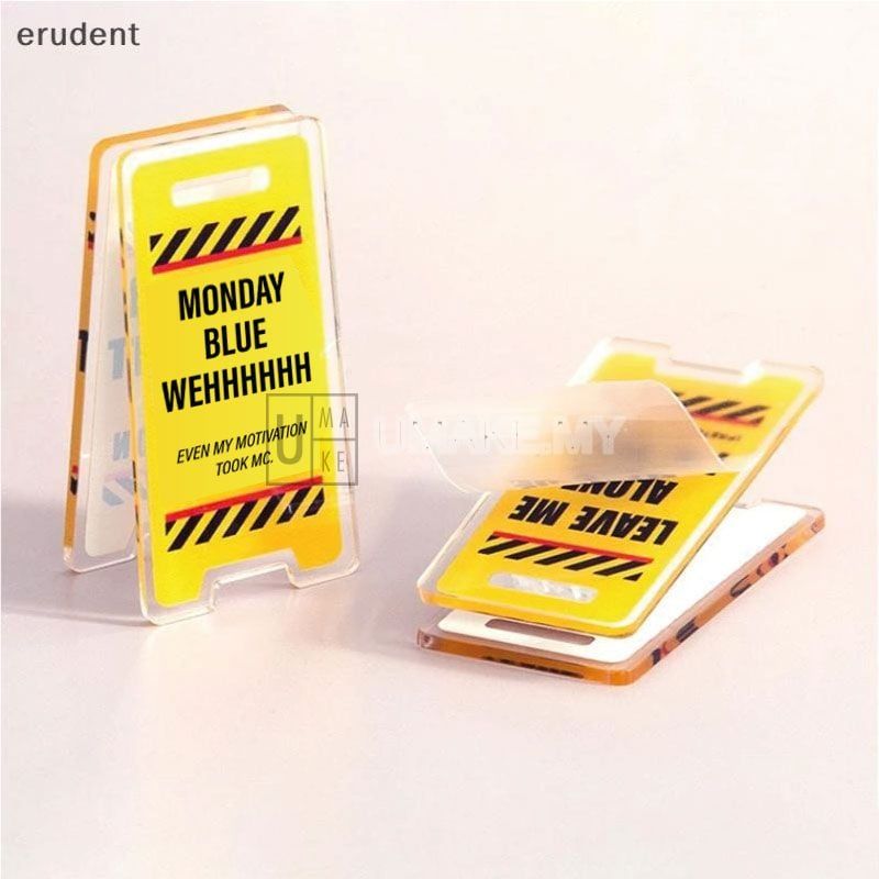 Acrylic Humorous Desk Sign