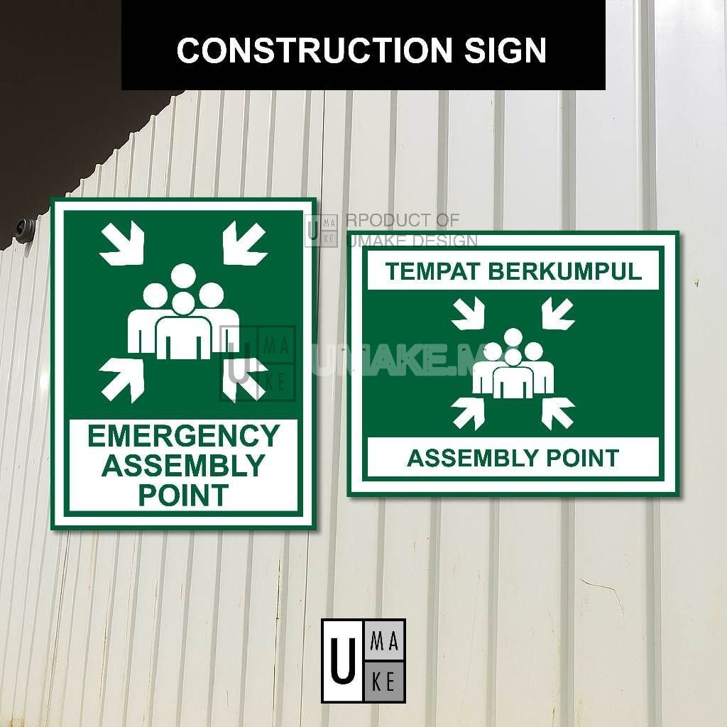 Emergency Assembly Point Sign