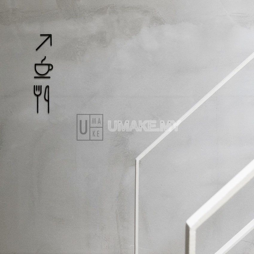 Modern Acrylic Door Sign