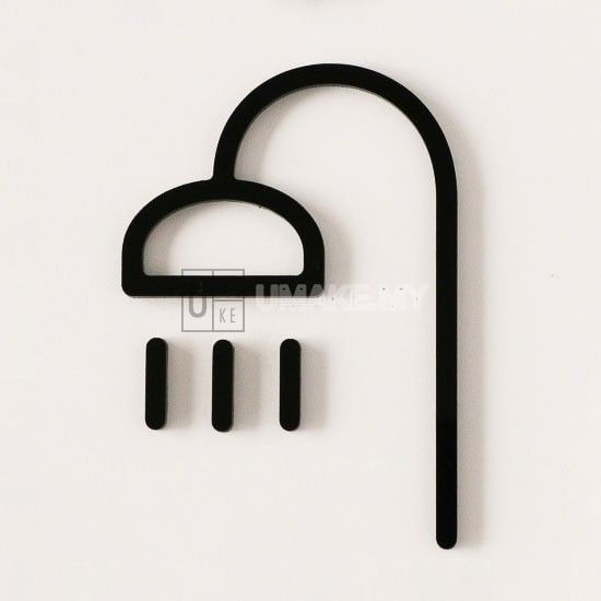 Modern Acrylic Door Sign