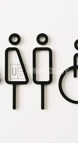 Modern Acrylic Door Sign