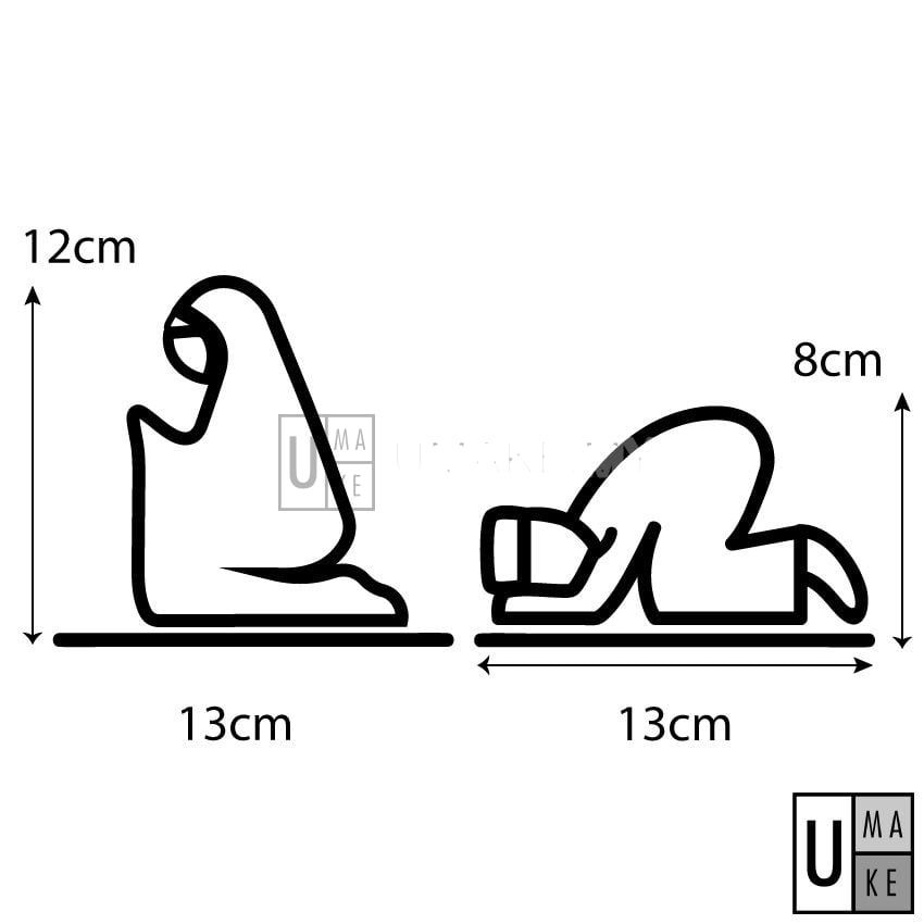 Modern Acrylic Door Sign