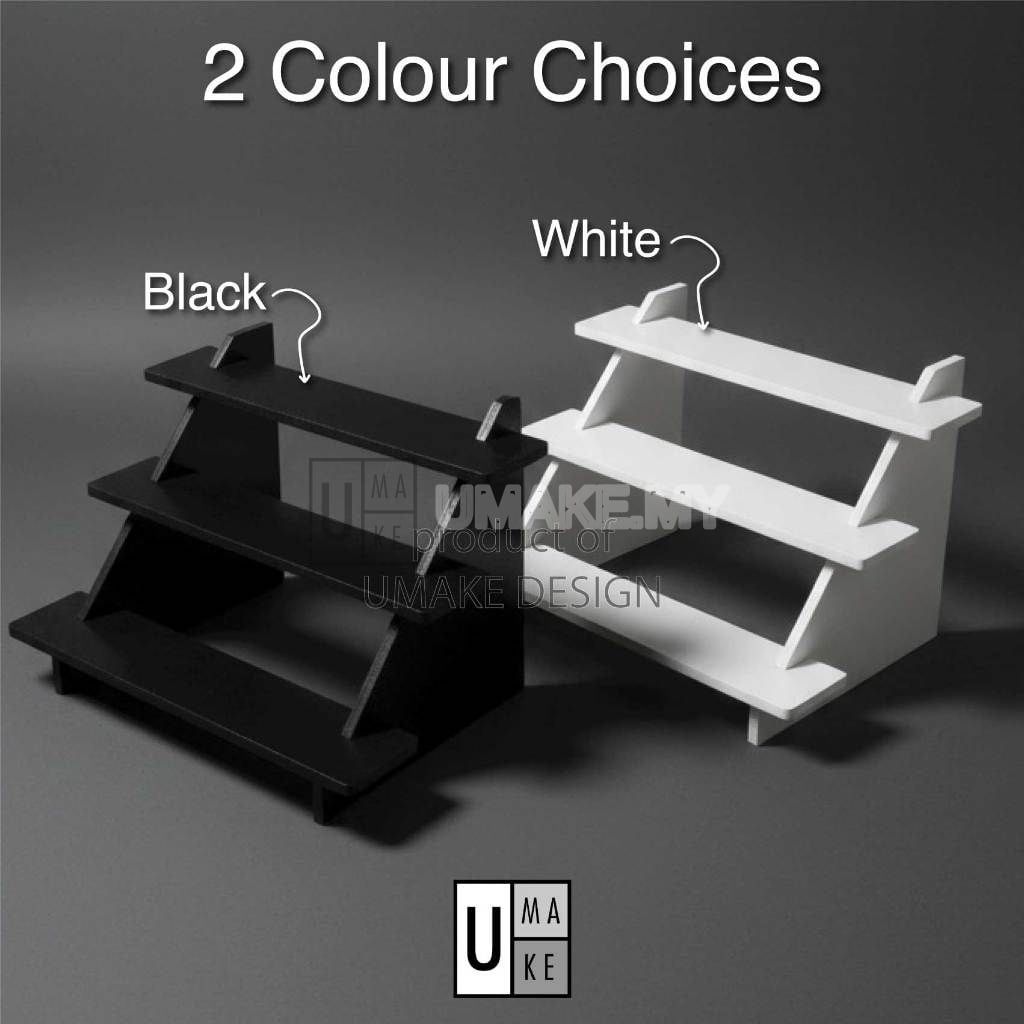 PVC Staircase Display Stand (2-5 Tiers)