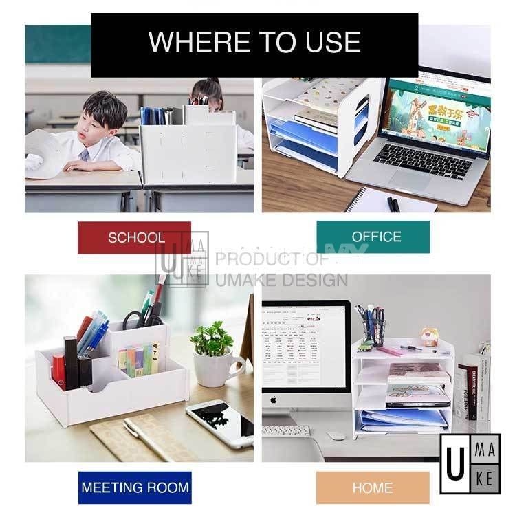 Stackable A4 Paper Tray Organizer