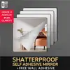 Self-Adhesive Acrylic Wall Mirror view 2