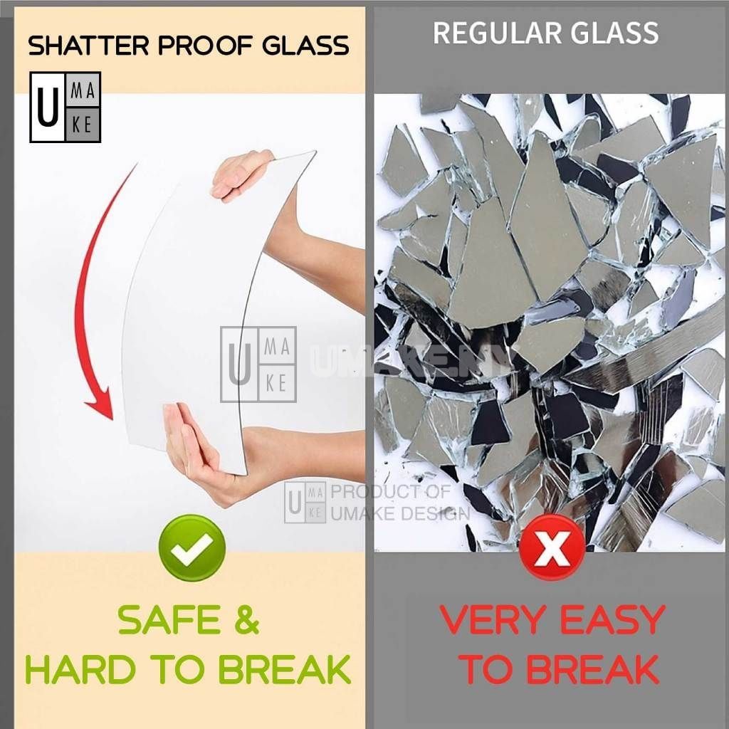 Self-Adhesive Acrylic Wall Mirror