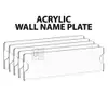 Acrylic Door Name Plate Holder (Slide-In) view 2
