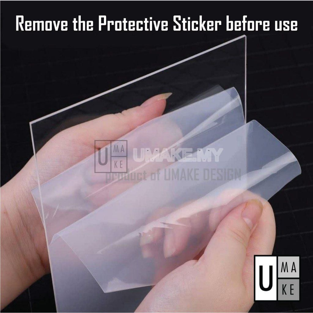 Acrylic Door Name Plate Holder (Slide-In)