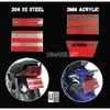Motorcycle License Plate Bracket (Screwless) view 2