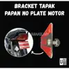 Motorcycle License Plate Bracket (Screwless) view 3