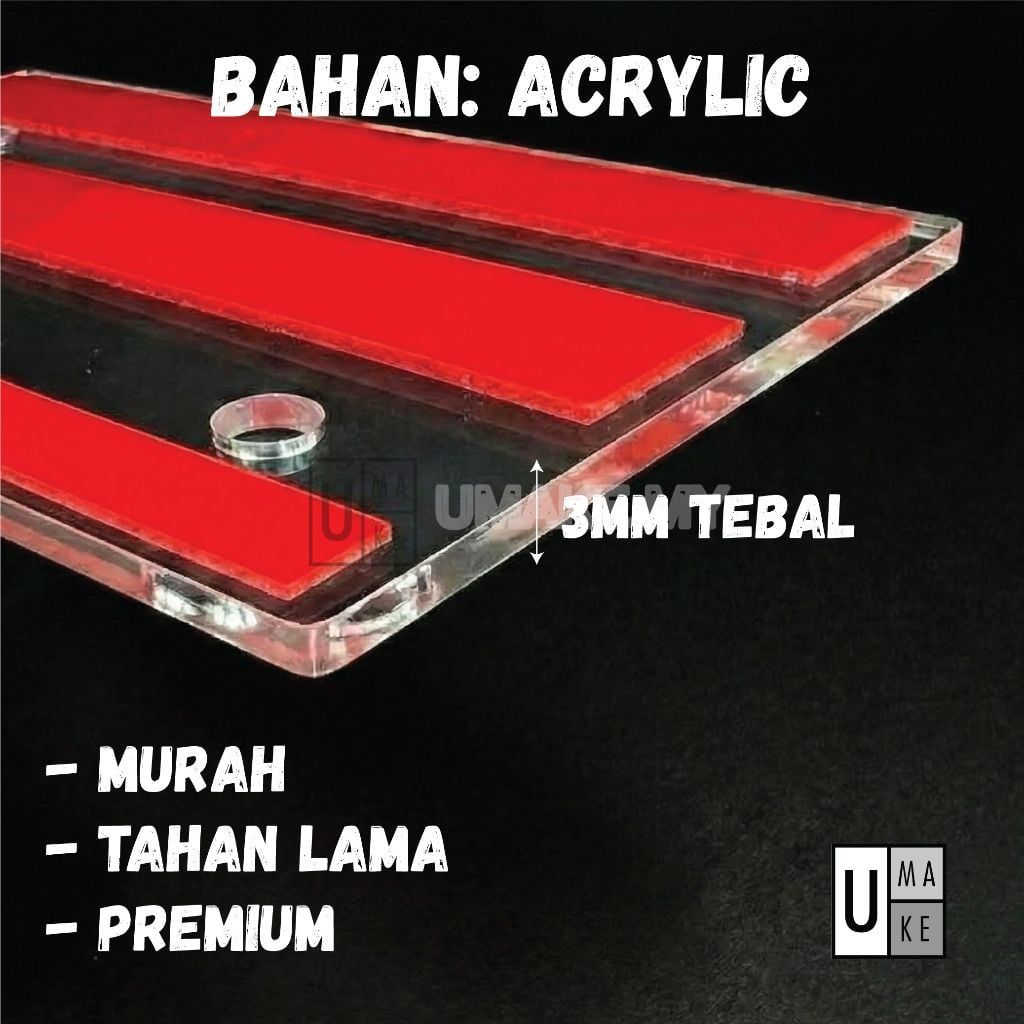 Motorcycle License Plate Bracket (Screwless)