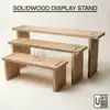 Rubber Wood Display Riser & Monitor Stand view 2