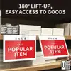 Flip-Top Shelf Price Label Holder view 3