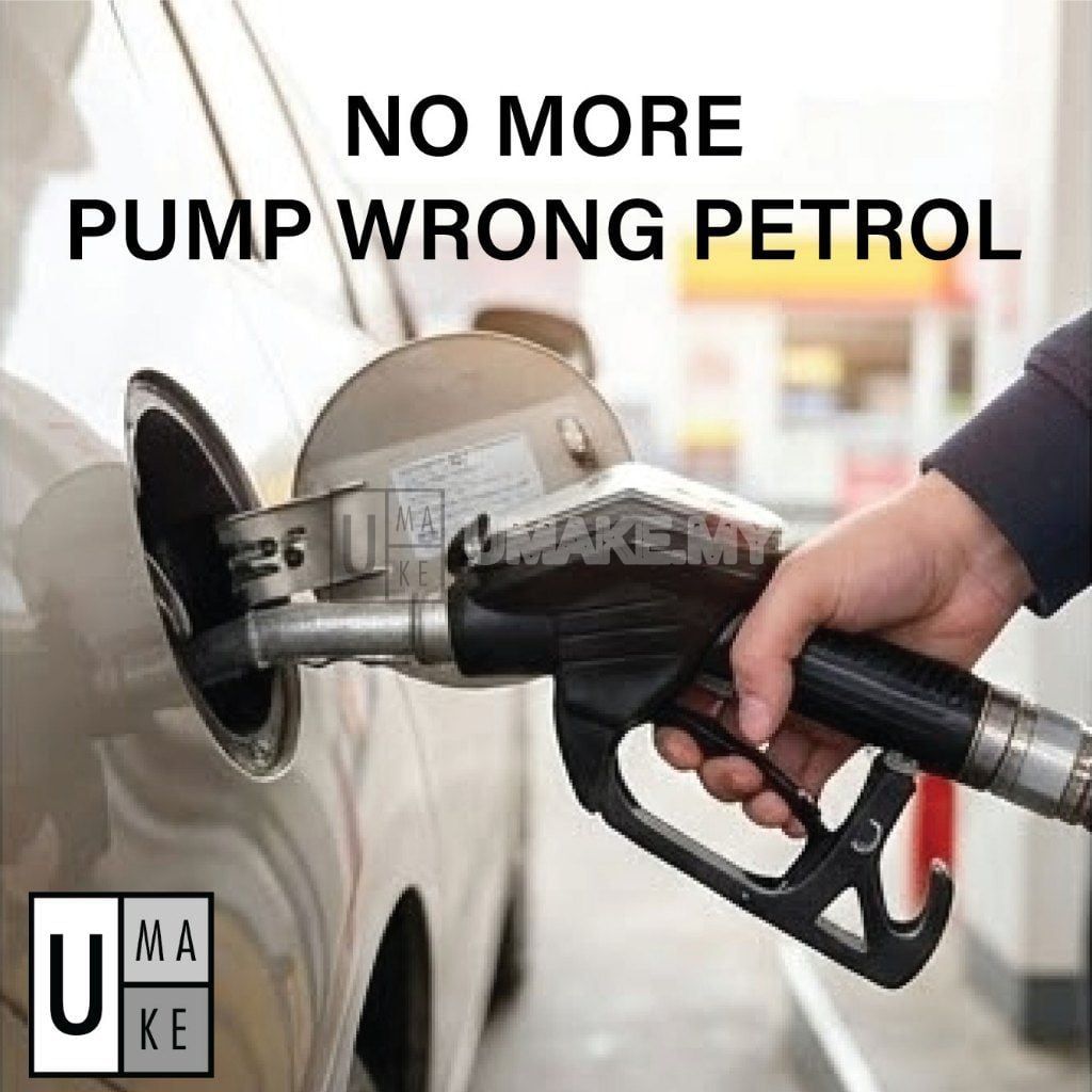 Fuel Type Magnet Sticker