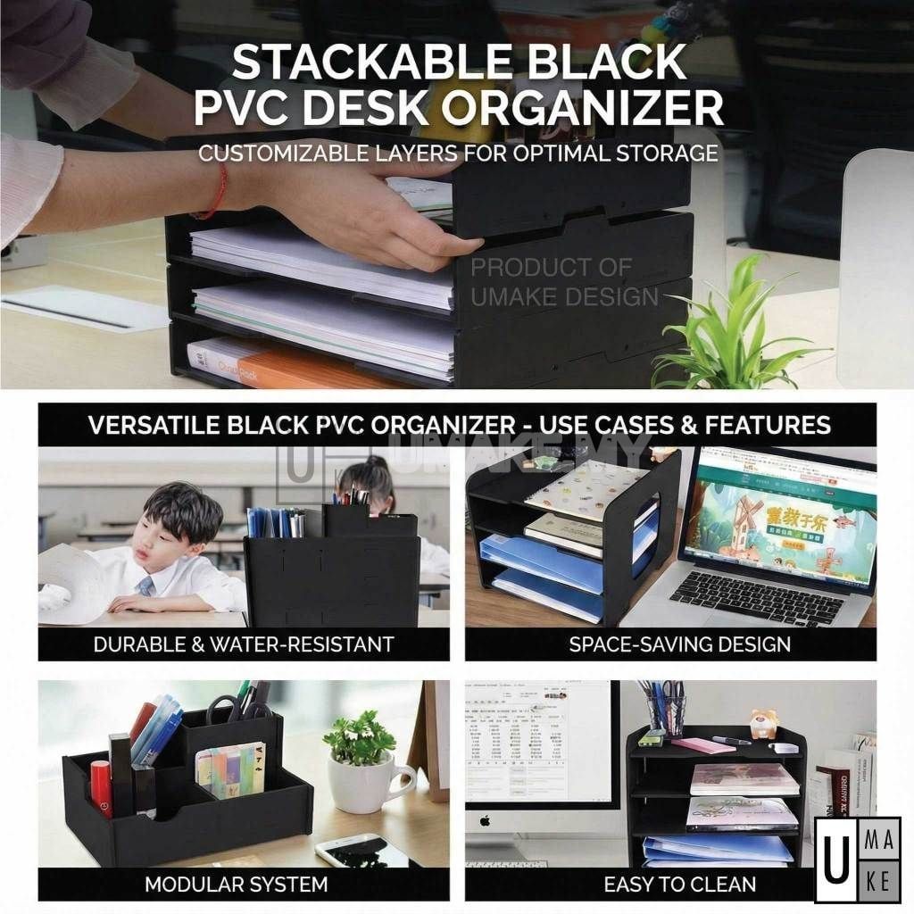 A4 Paper Organizer Tray (Stackable)