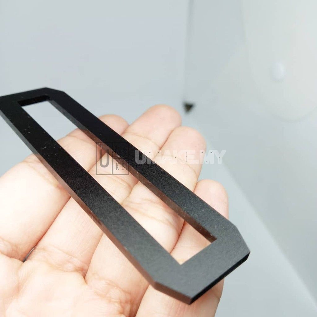 Acrylic House Door Number Digit (10cm)