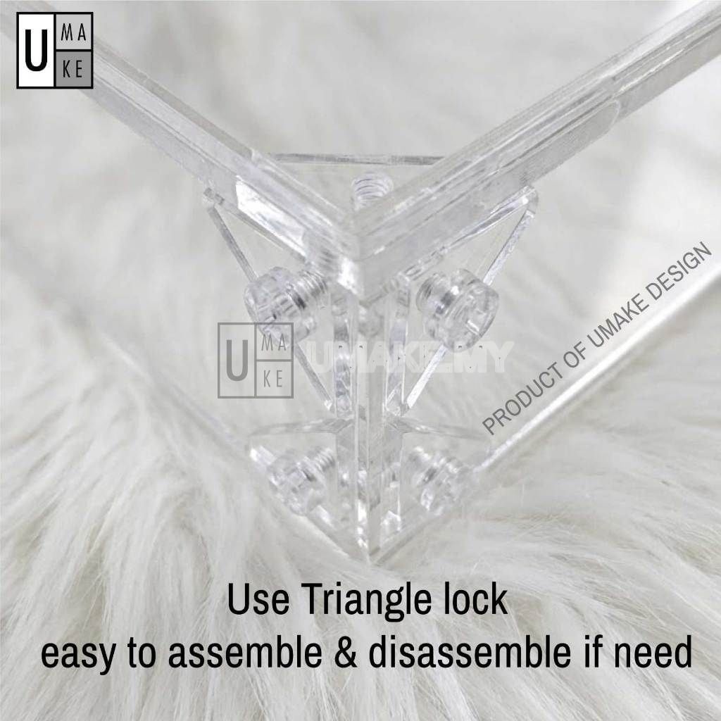 Acrylic Gift Box (Hantaran/Mas Kahwin)