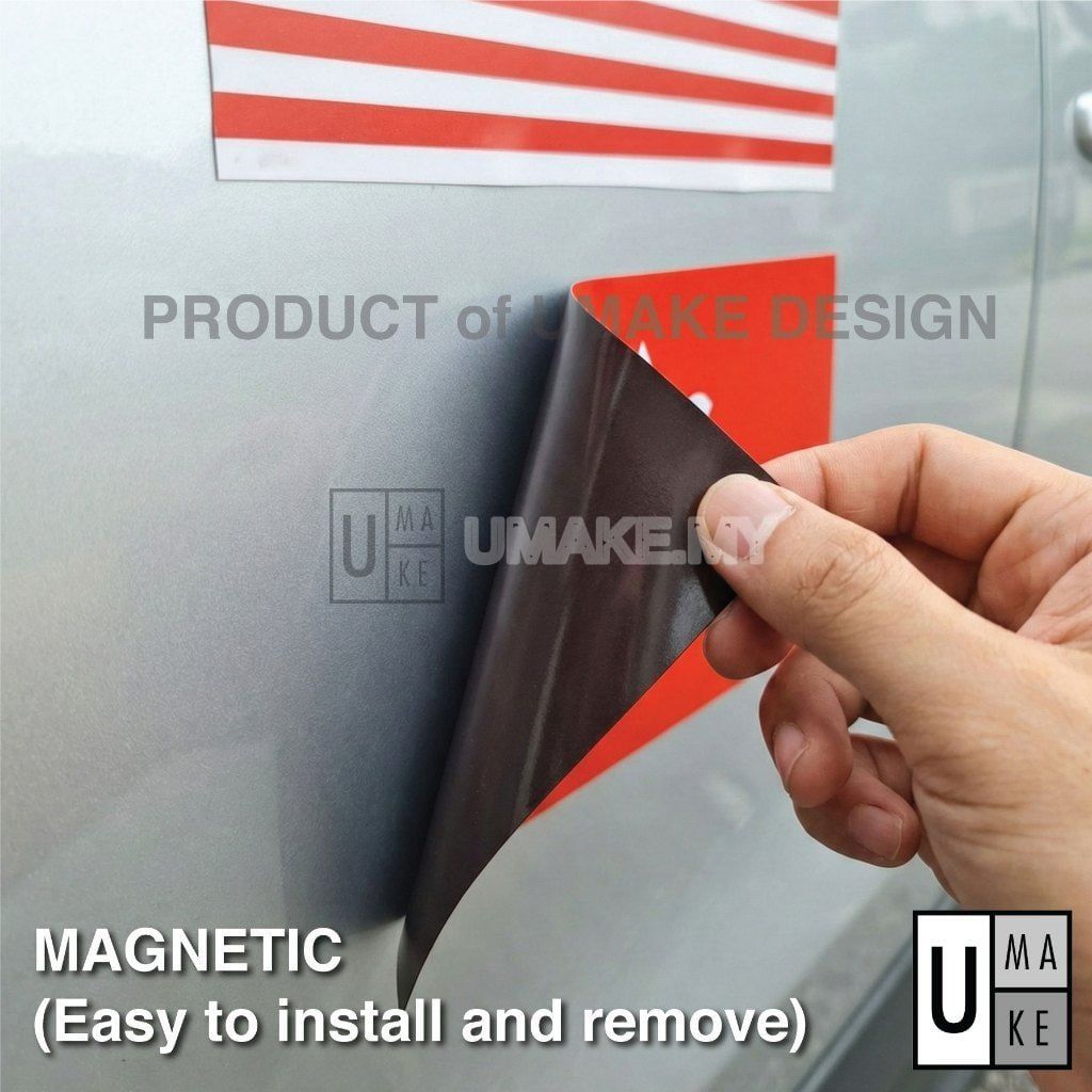 Magnetic Car Flag (Malaysia / State)