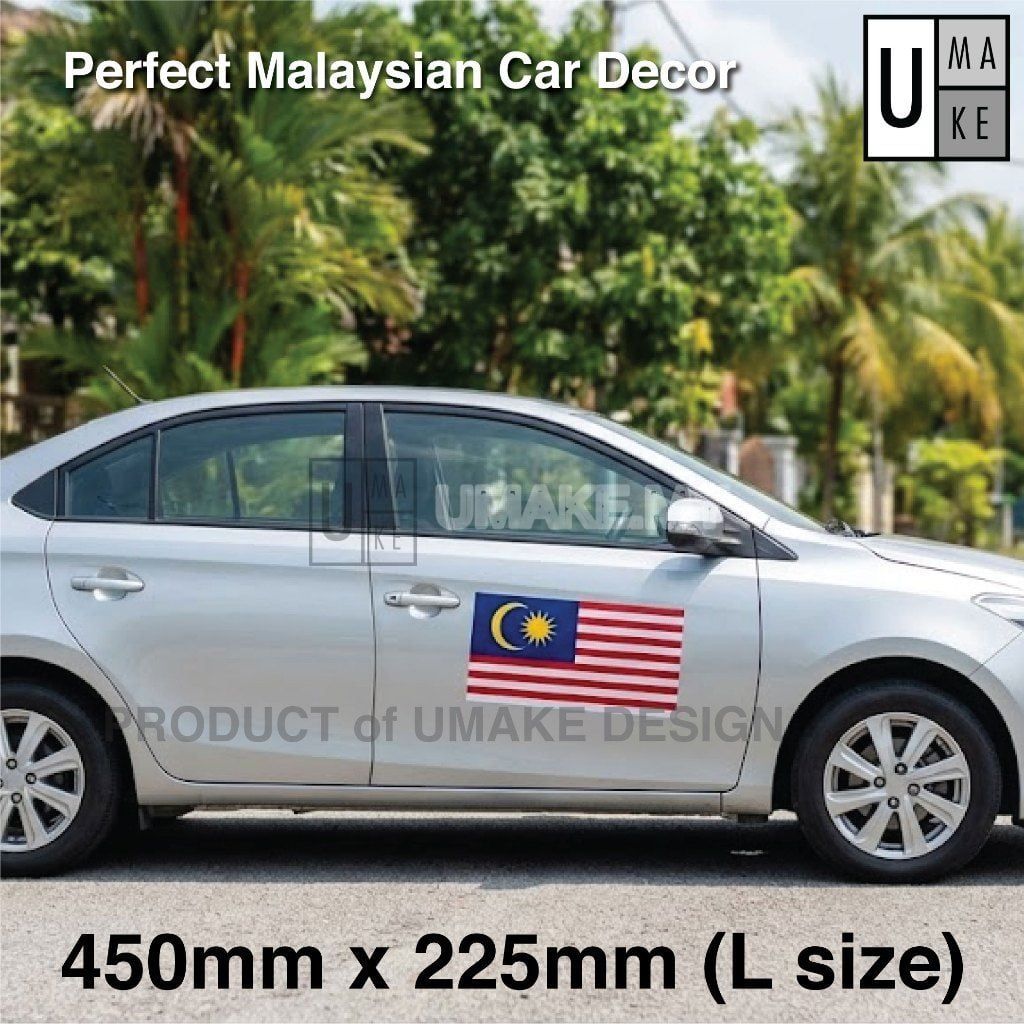 Magnetic Car Flag (Malaysia / State)
