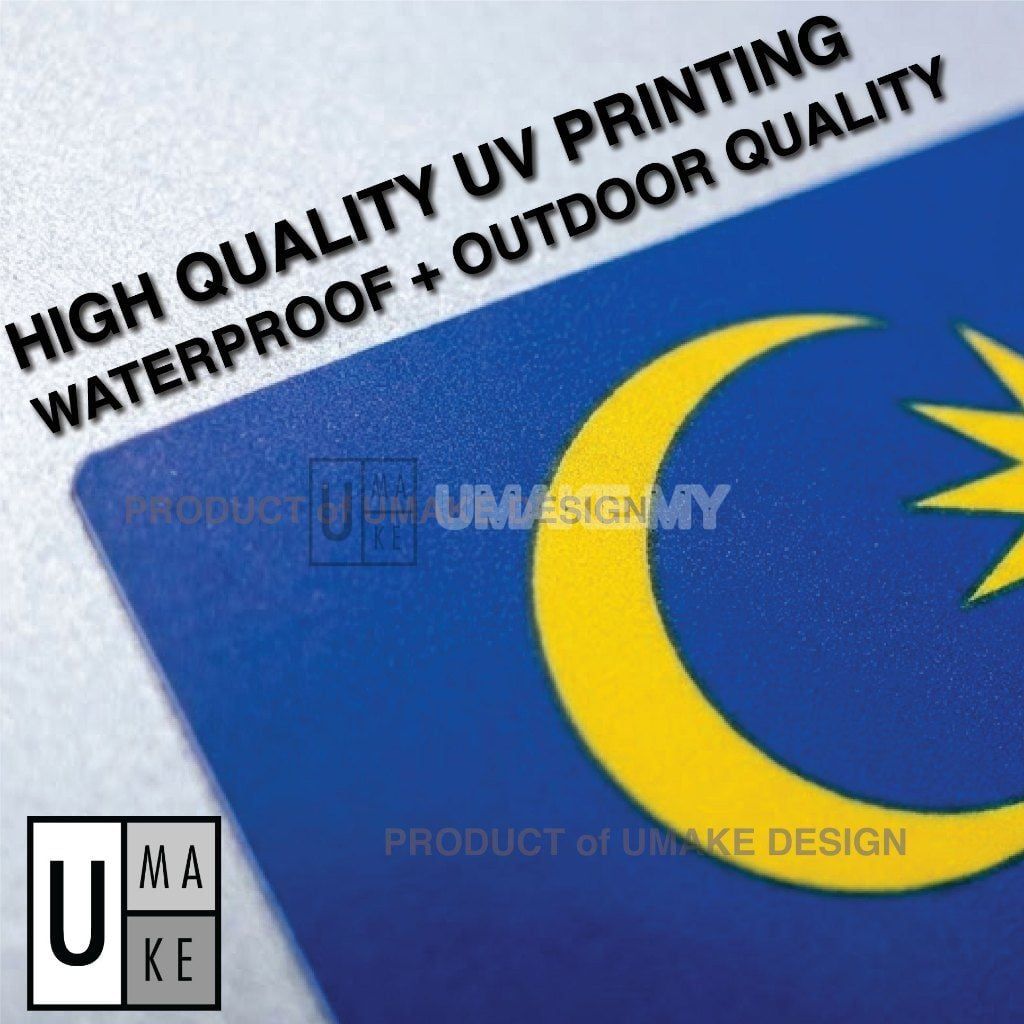 Magnetic Car Flag (Malaysia / State)