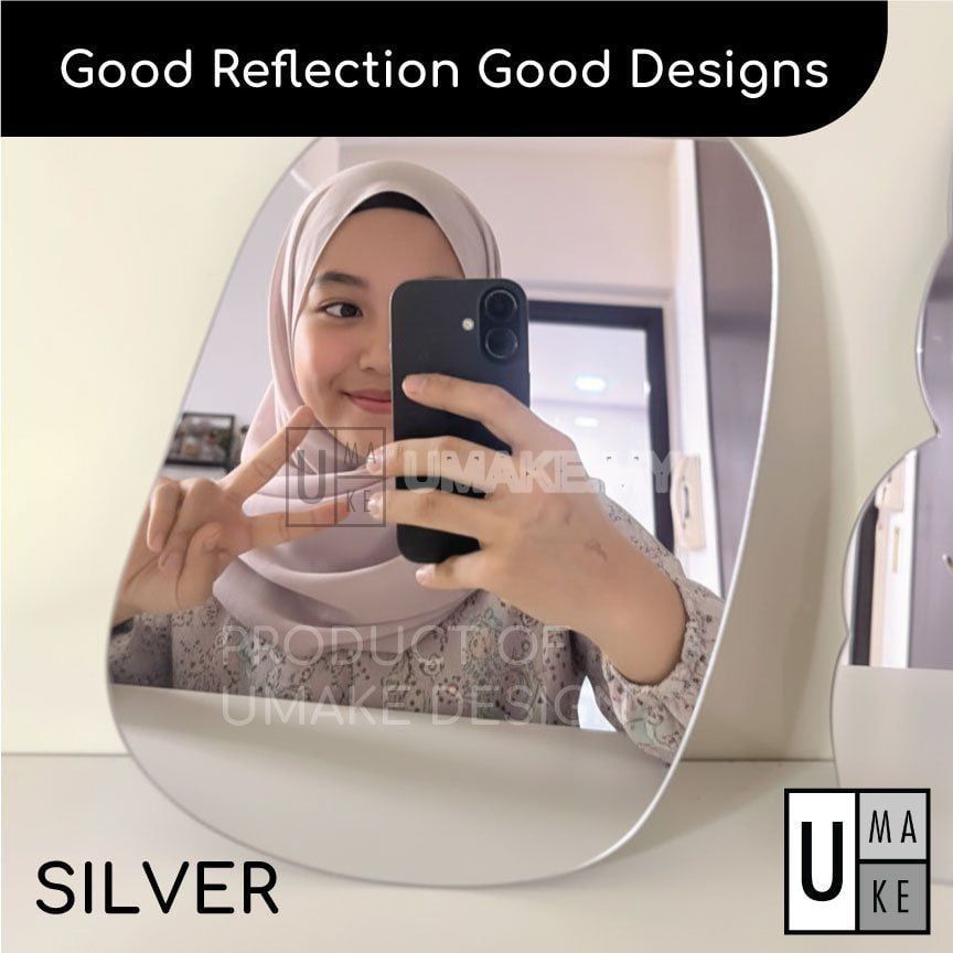 Mirror Acrylic Blank Board (A5 to A2)