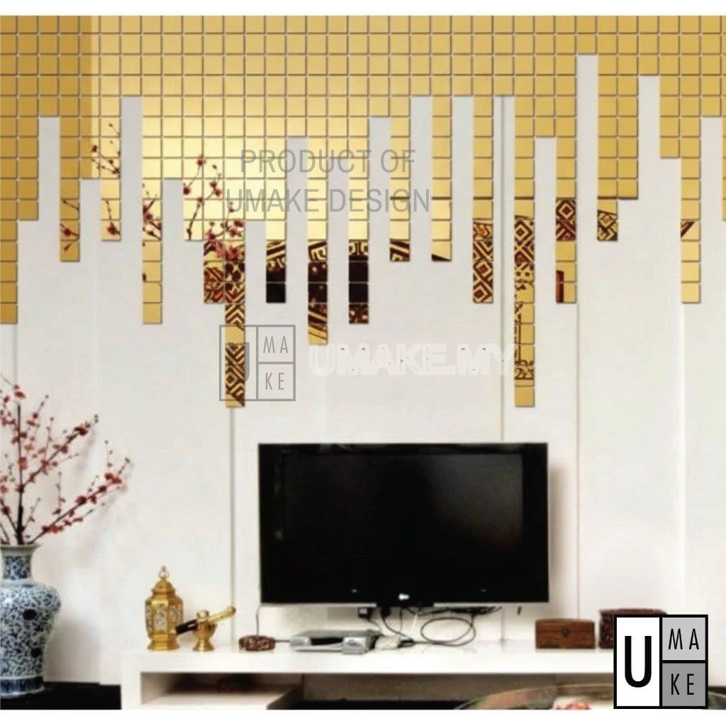 Mini Square Acrylic Mirror Tiles (10pcs)