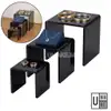 Black Acrylic U-Shape Display Stand view 2