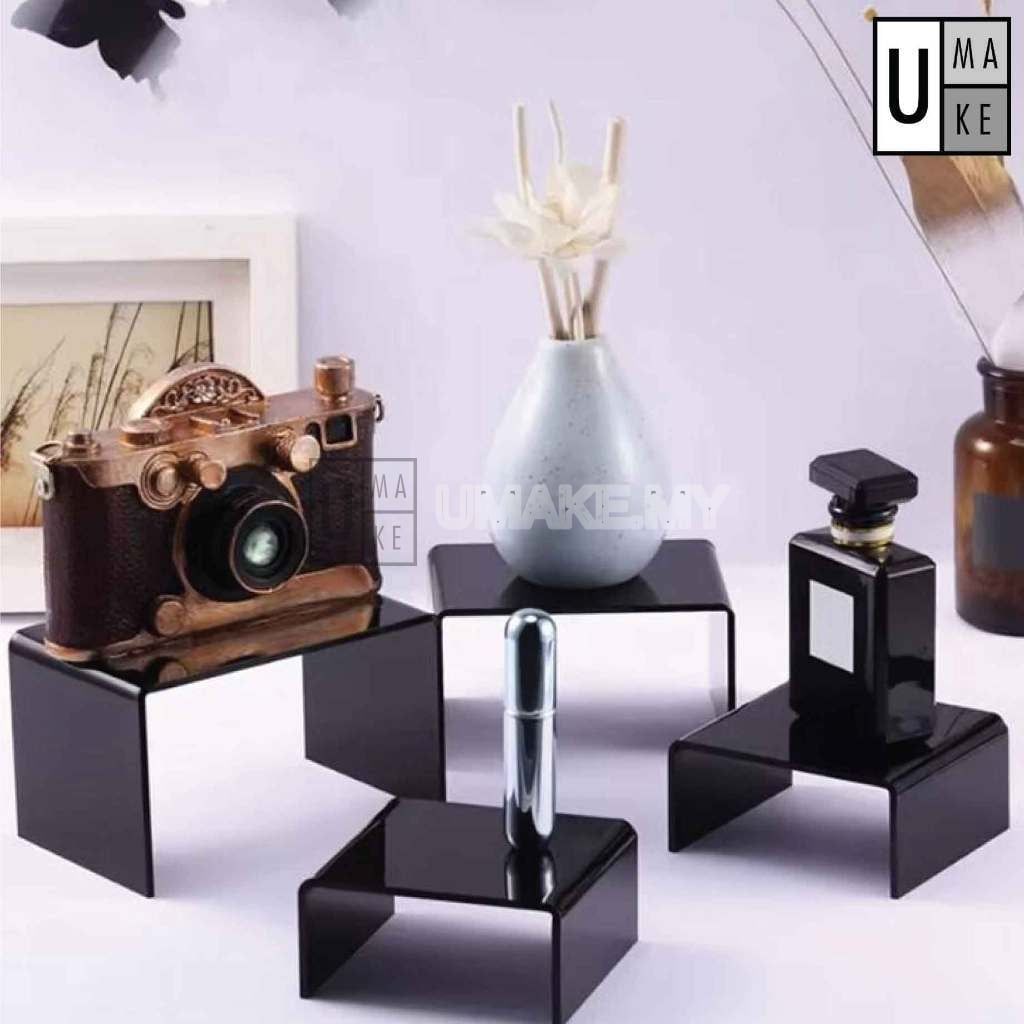Black Acrylic U-Shape Display Stand