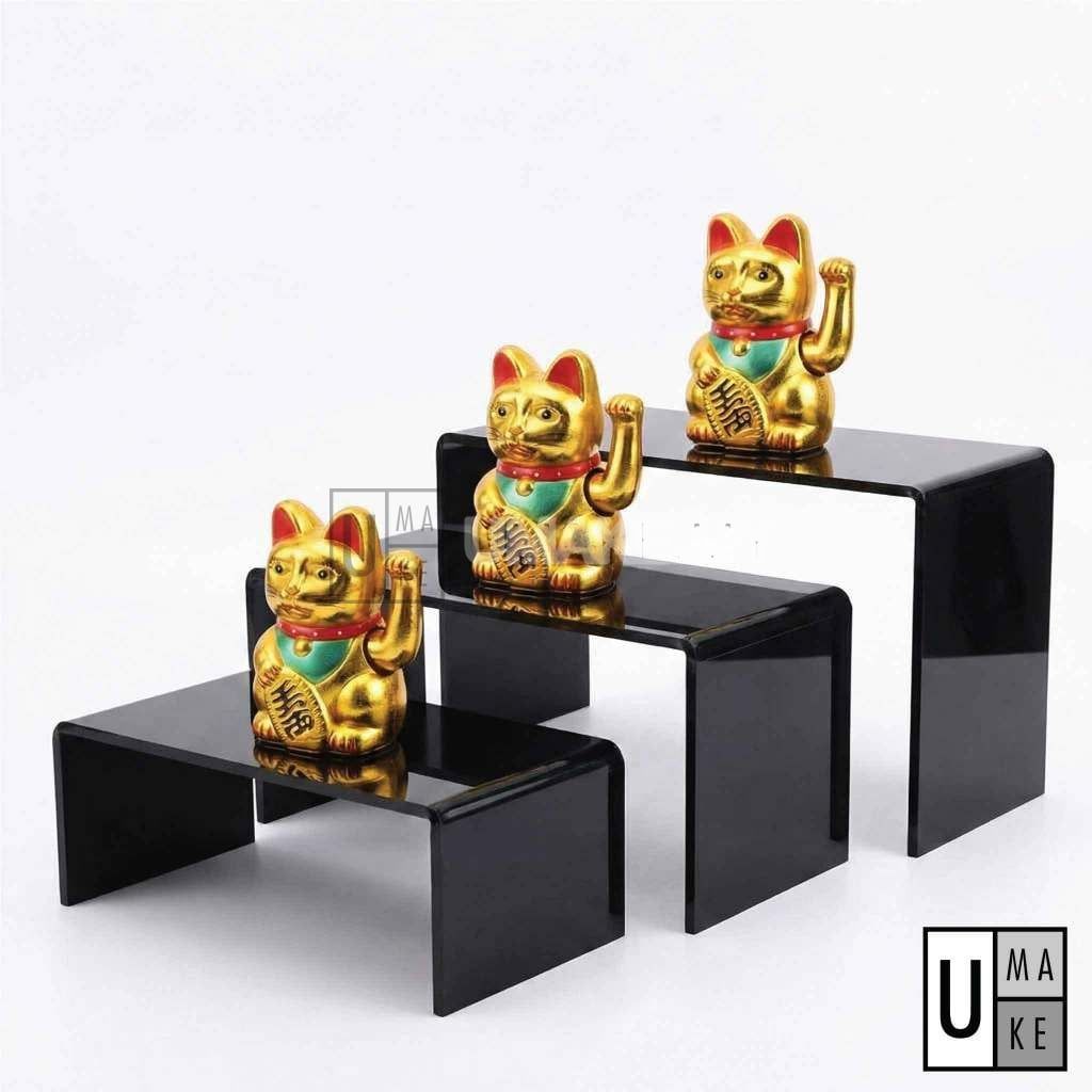 Black Acrylic U-Shape Display Stand