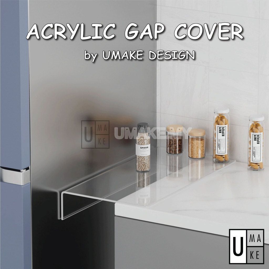 Acrylic Gap Cover Shelf