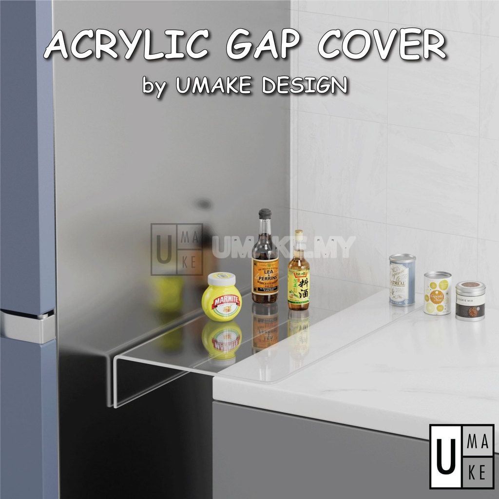 Acrylic Gap Cover Shelf