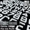 3D Crystal Acrylic Car Number Plate (6mm) view 2