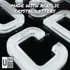 3D Crystal Acrylic Car Number Plate (6mm) view 3