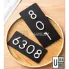 Custom 3D Acrylic House Number Plate view 2