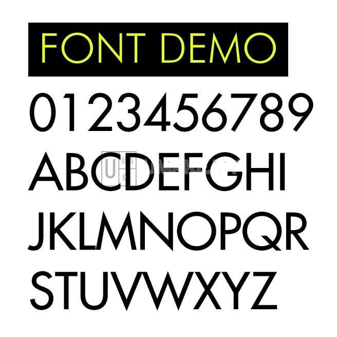 Custom 3D Acrylic House Number Plate