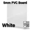 5mm PVC Foam Board Sheet | Waterproof White & Black (Custom Cut) view 2