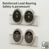 Clear Acrylic Wall Shelf | Wall-Mounted Floating Magazine Rack & Bookshelf Display Organizer view 3