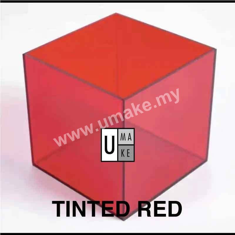 Custom Colourful Tinted Acrylic Display Box | Dustproof Case & Organizer