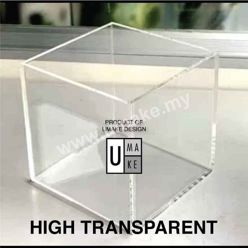 Custom Colourful Tinted Acrylic Display Box | Dustproof Case & Organizer