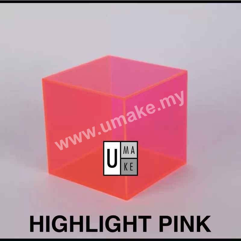 Custom Colourful Tinted Acrylic Display Box | Dustproof Case & Organizer