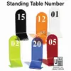 Standing Acrylic Table Numbers Set | Restaurant, Hawker & Event (Nombor Meja) view 1