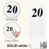 Standing Acrylic Table Numbers Set | Restaurant, Hawker & Event (Nombor Meja) view 3