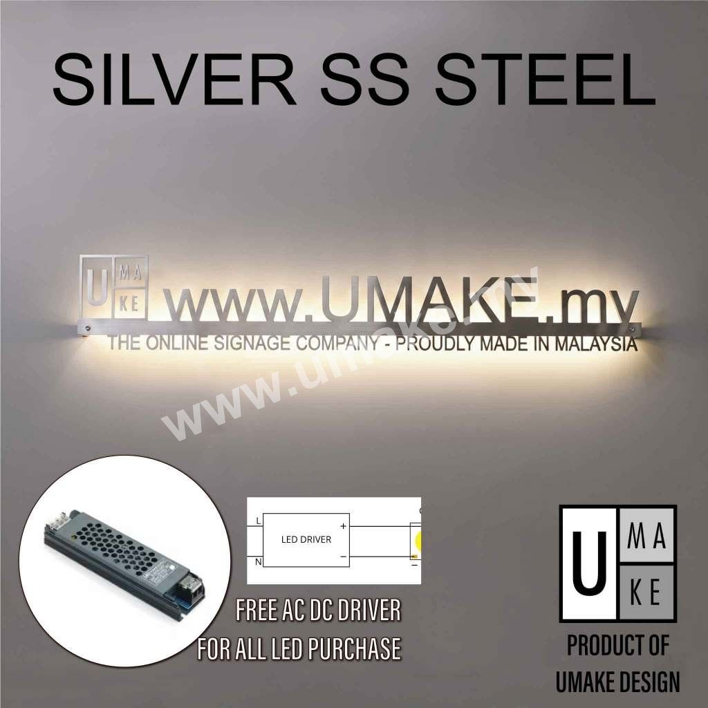 Custom Metal Logo Signage (LED / Non-LED) | Company & Office Wall Signboard view 4